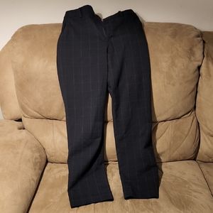 UNIQLO Black Checkered Pants S 26